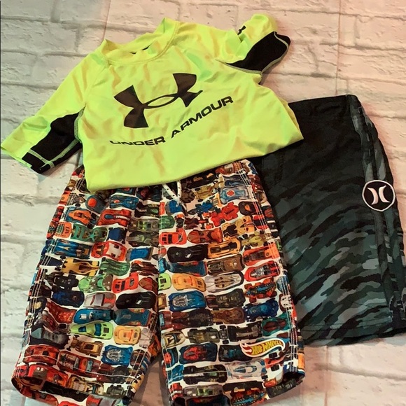under armour women's camo mesh boy shorts